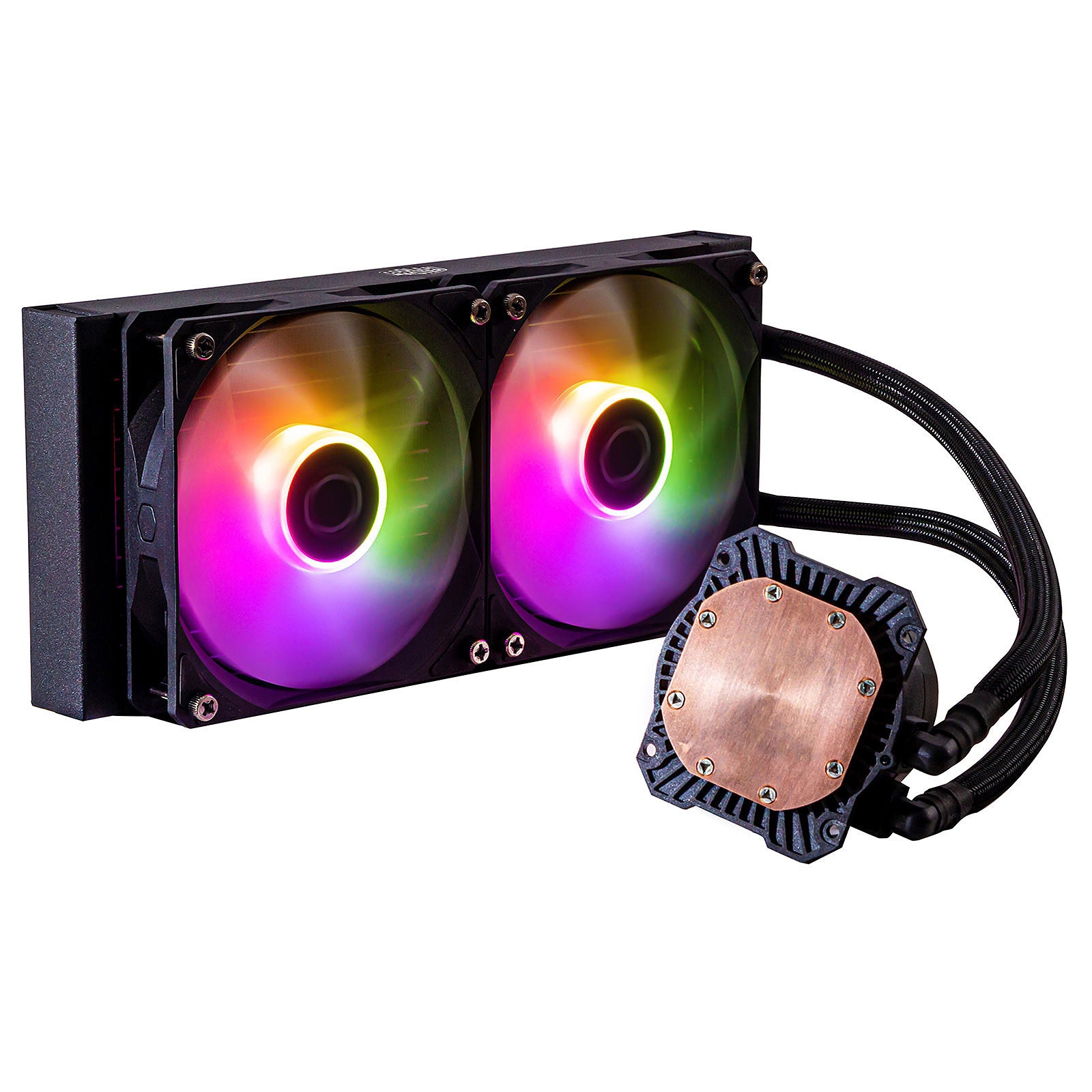 Watercooling AIO Cooler Master MasterLiquid L Core RGB - 240mm (Noir) Watercooling AIO Cooler Master MasterLiquid L Core RGB - 240mm (Noir)